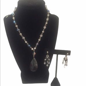 Cookie Lee Statement Necklace And Earrings